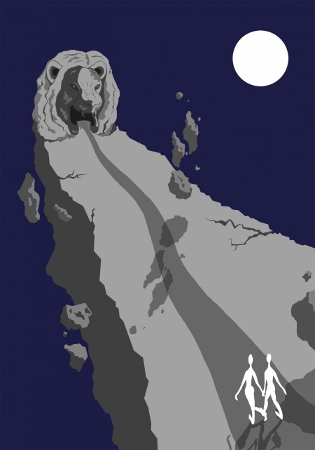 Lion and the Moon